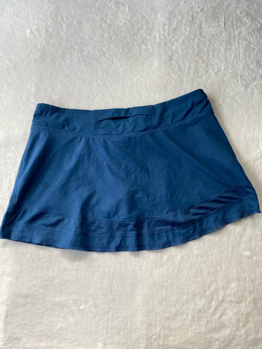 Patagonia Women's Strider Skirt Skort - Size Opal Dot Glass Blue Athletic - Picture 9 of 10